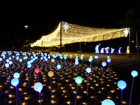 石雕公園燈景裝飾區