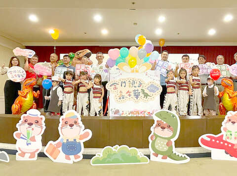 迎接暑假，金門縣政府推出強檔「2022金門親子嘉年華」活動。（陳冠霖攝）