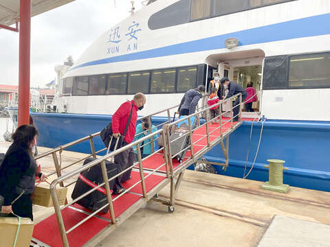 小三通将於5月3日起开放往返金厦航线的线上购票。