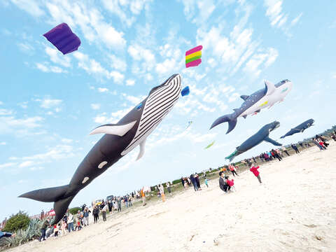 2024金門國際風箏節，將於烈嶼鄉習山湖公園登場。（露營協會提供）