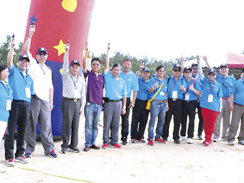 金門海上長泳開幕儀式