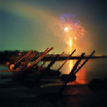 金廈春節煙火 初一晚兩門隔海施放