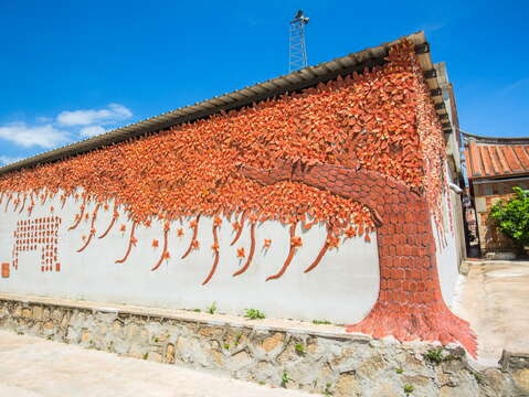 瓊林窯燒紅磚牆