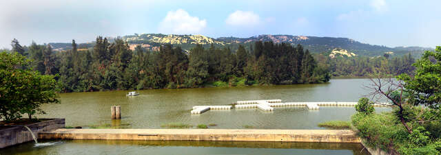 阳明湖坐落於太武山後山