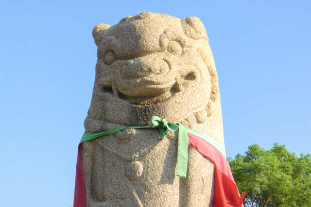 琼林风狮爷(188公分；石雕、立姿)