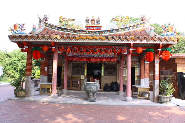 李将军庙古朴的传统庙宇