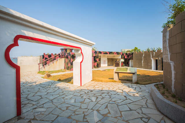 將軍堡內有一座拱門