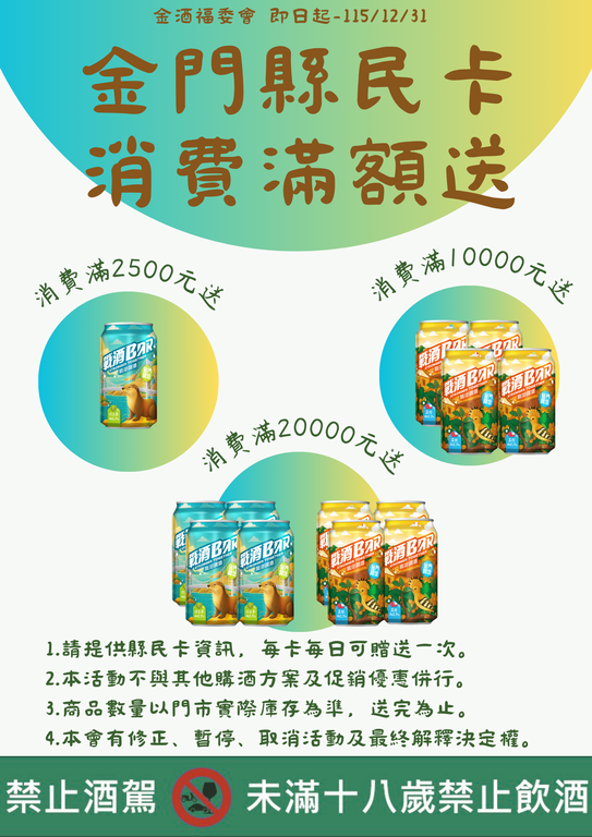 消費持縣民卡享優惠