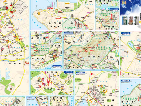 金门旅游地图