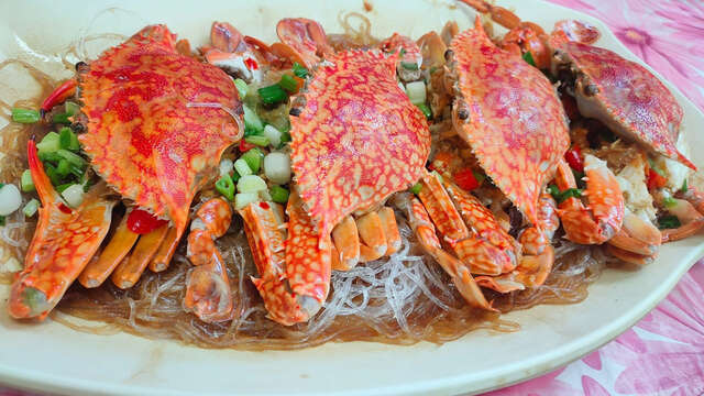 業者提供：粉蒸螃蟹