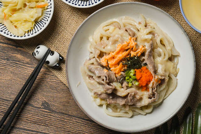 明太風味烏龍麵麵