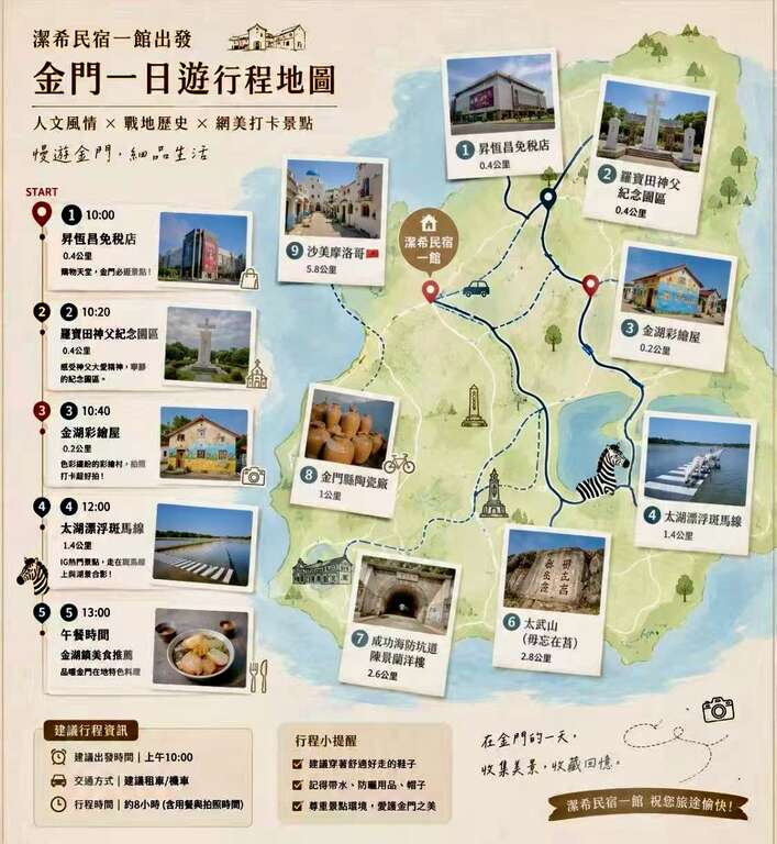 潔希民宿一、二館(一日遊金門推薦)