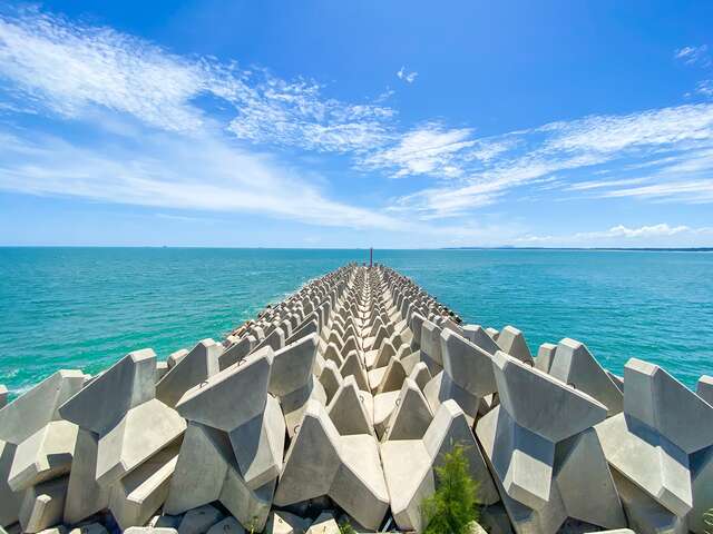網美必拍消波塊